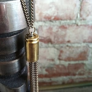 Image of Bullet Tassel Necklace