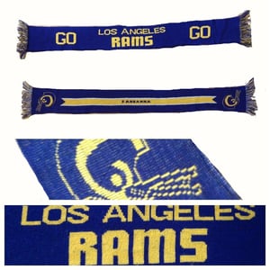 Image of Vintage Los Angeles Rams Scarff Fanbanna 