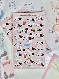 Image 1 of Delilah sticker sheet 