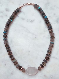 Image 1 of HORIZONS - labradorite + clear tibetan quartz