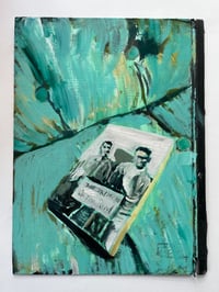 Copy of ‘On The Road’ on green IKEA chair