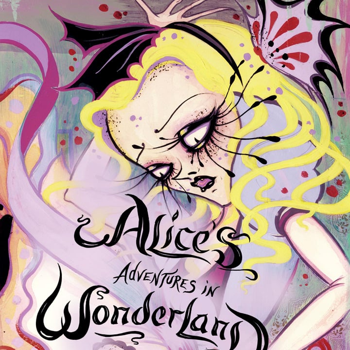 Image of Alice in Wonderland book (signed copy)