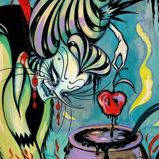 Image of "The Witches Laboratory" 15" x 21" print