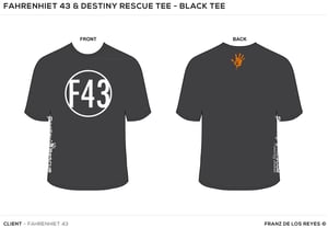 Image of F43 Destiny Rescue Print Tee