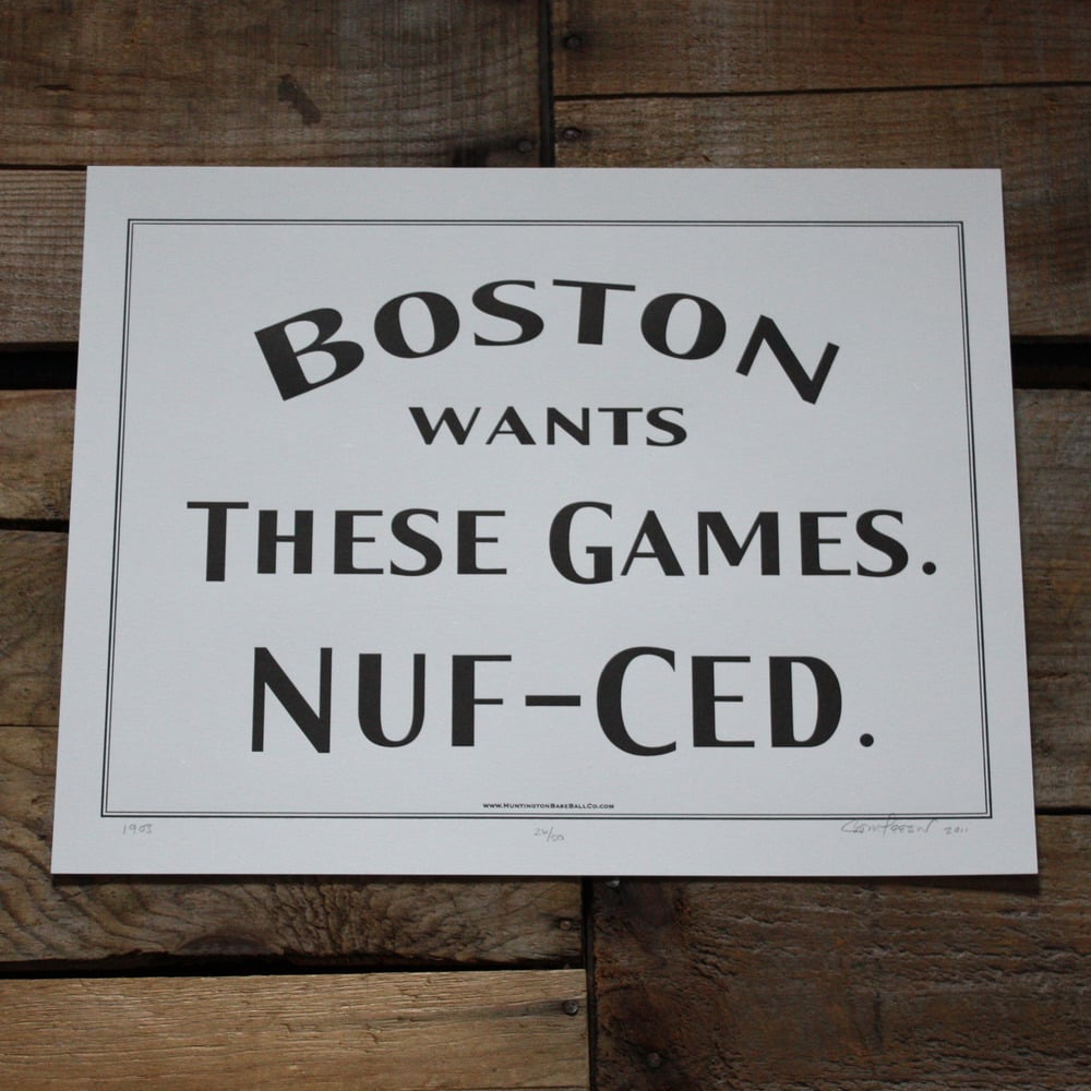 Image of Boston Wants These Games