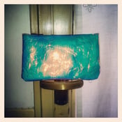 Image of NO.ME IRIDESCENT LEATHER HANDBAGS