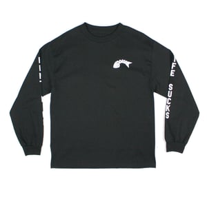 Image of BLC x Gaws "Life Sucks" T-Shirt
