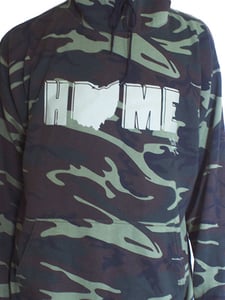 Image of Camo 'HOME' Hoodie