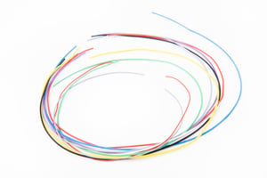 Image of Silver Teflon hookup wire