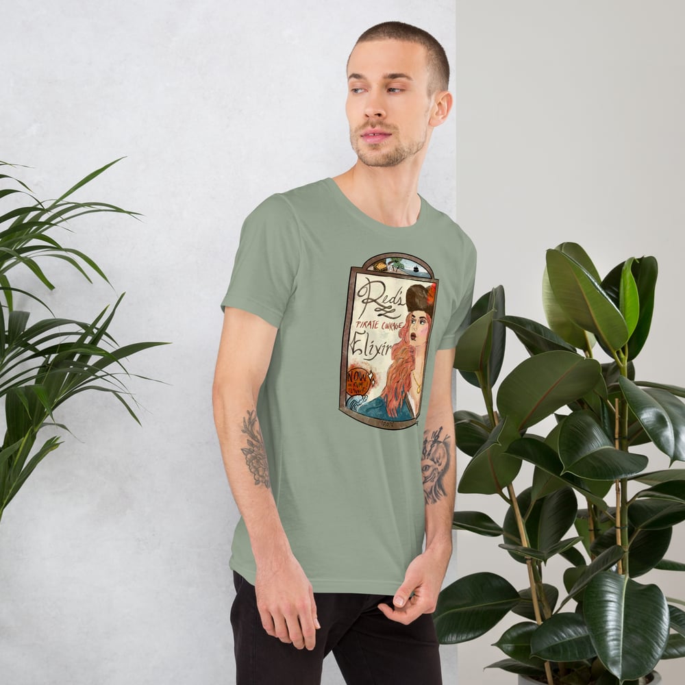 Red’s Pirate Elixir Unisex t-shirt