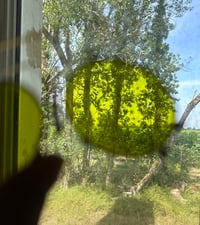 Image 4 of Lunettes solaires pince-nez du XIXème siècle, verres verts.