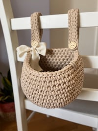Image 4 of Hanging basket for cots, cribs, beds or chairs