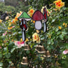 Mushroom Windchime Red/Amber/Purple/Green