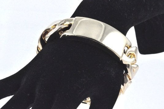 Image of Celebrity Style Kim Kardashian ID Bracelet