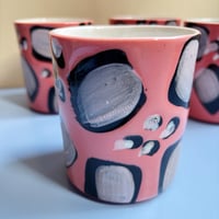 Image 3 of leopard cup - porcelain