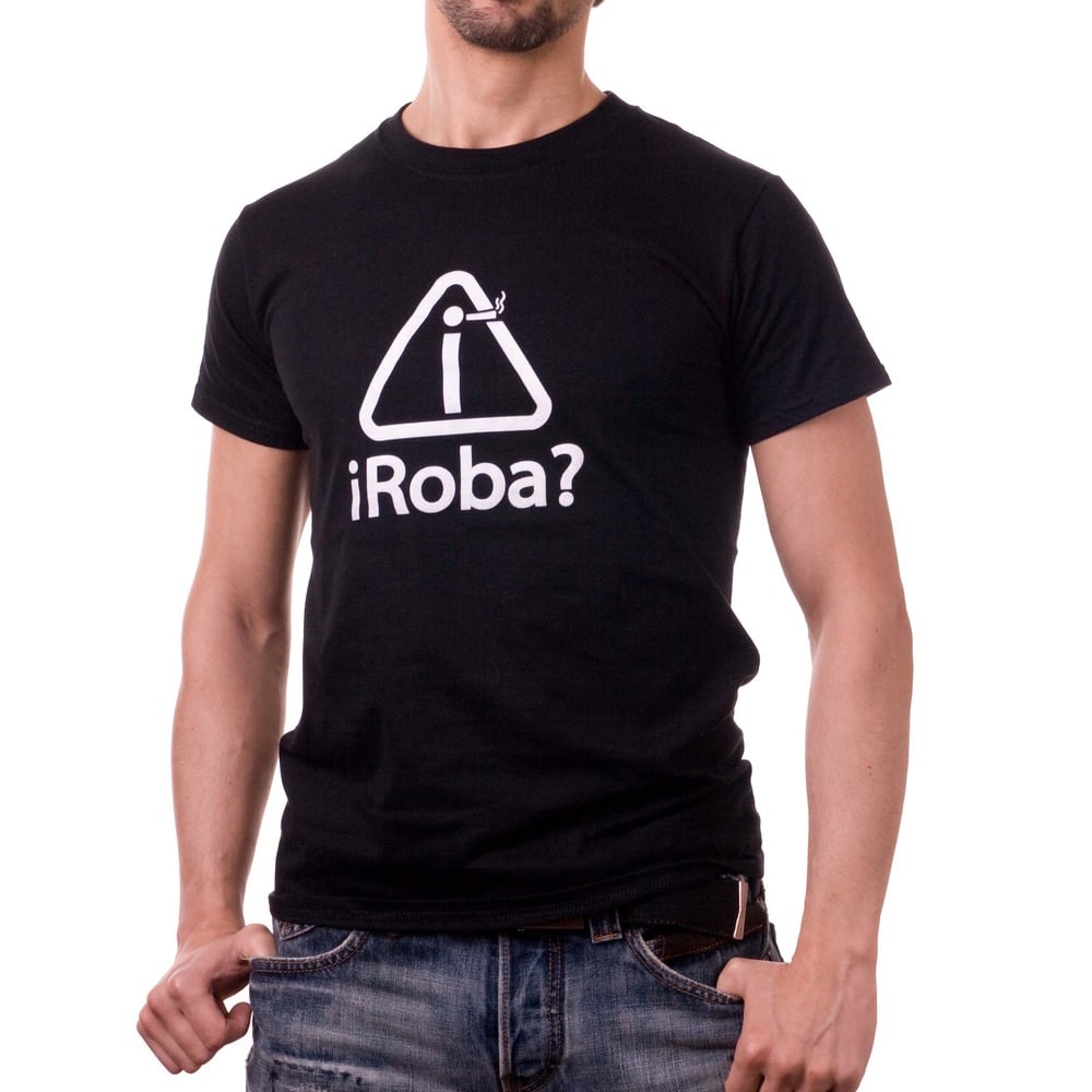 Image of iRoba? T-Shirt nera