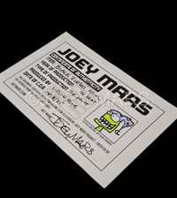 Image 9 of Hand Signed Black Zidzoii (All Over) T-Shirt 9/2025 Release. With 1/1 Certificate of Authentication