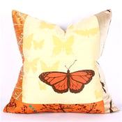 Image of Cream Butterflies 18 x 18