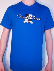 Image of Blue Logo Tee