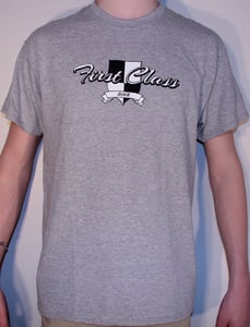 Image of Heather Grey Logo Tee