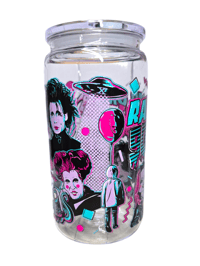 Image 2 of 90s Cult Classics 16oz can up with lid