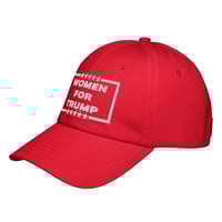 Image 4 of Women For Trump - Under Armour® dad hat from PatirotsCo.com