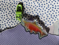 Image 1 of Coho Salmon Keychain