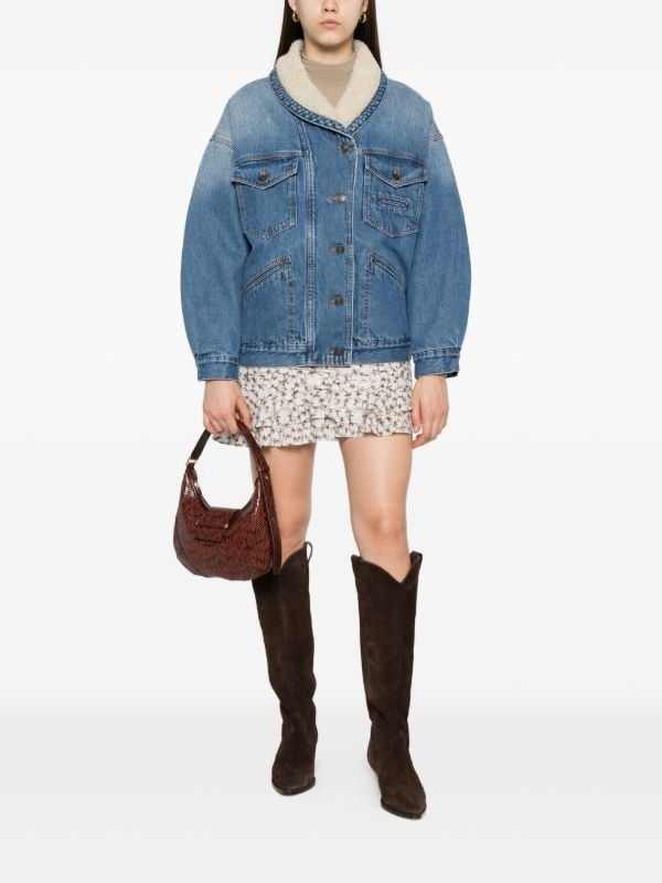 Image of ISABEL MARANT PIMIA JACKET DENIM
