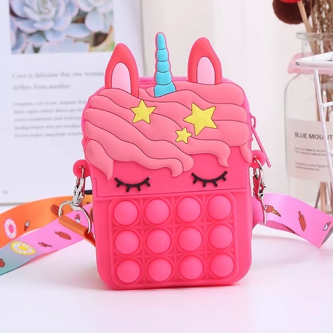 Unicorn Pop-It Small Handbag