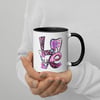 Love Dental worker Mug with Color Inside