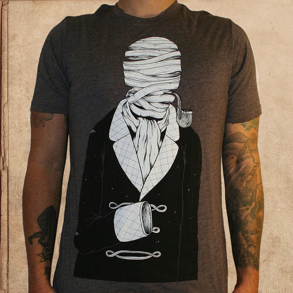 Image of the Invisible Man - unisex - tri blend coffee 