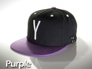 Image of Purple snap back cap