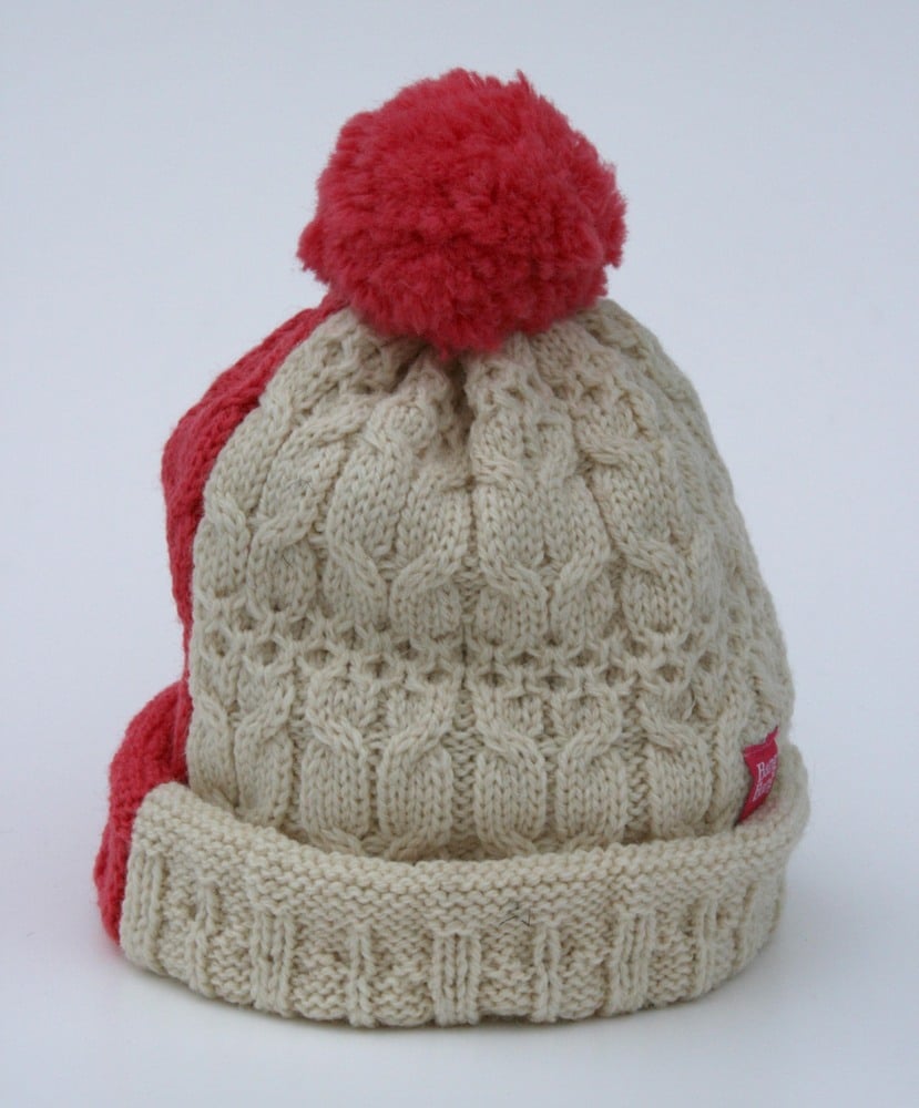 small bobble hat