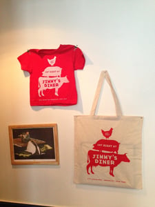 Image of Eat Right at Jimmy's Diner Lightweight Tote