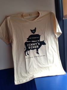 Image of Eat Right at Jimmy's Diner Tee Shirt