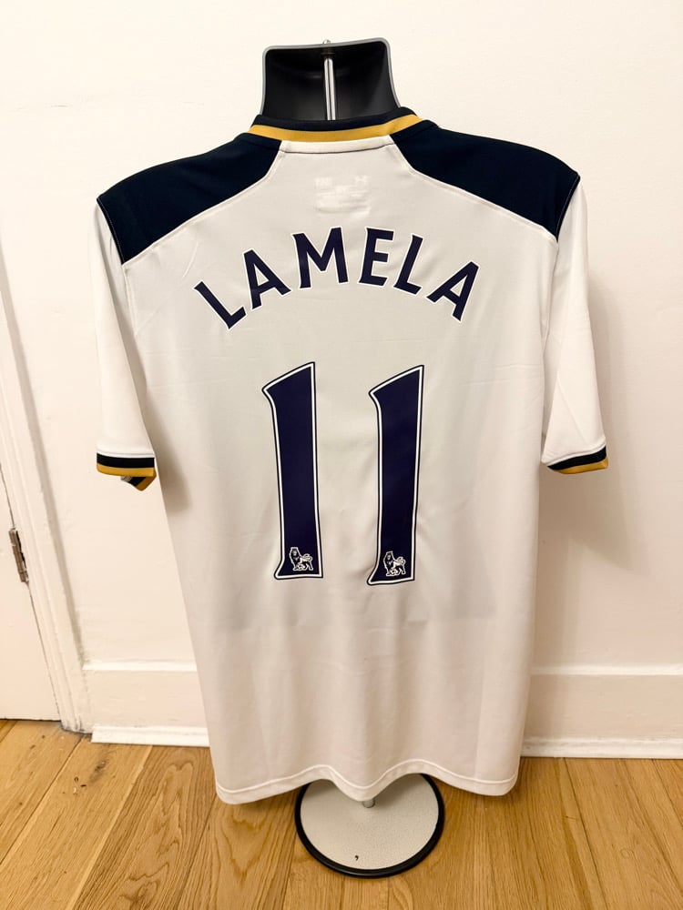 Image of PRE ORDER: Tottenham Hotspur "LAMELA 11' 2016/17 Home Shirt + PL patches (L)