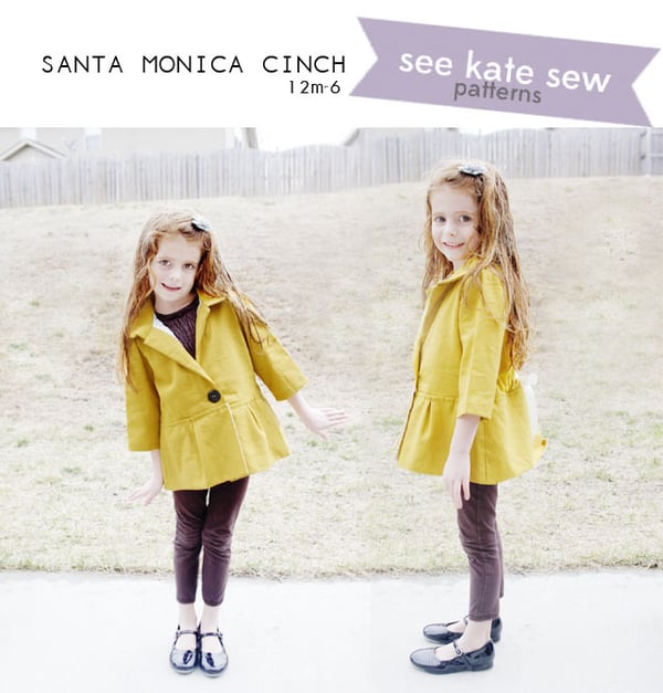 Image of the SANTA MONICA CINCH girl&#x27;s jacket