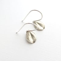 Image 4 of Tiny ohi'a leaf earrings
