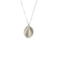Image 1 of Tiny ohi'a leaf necklace