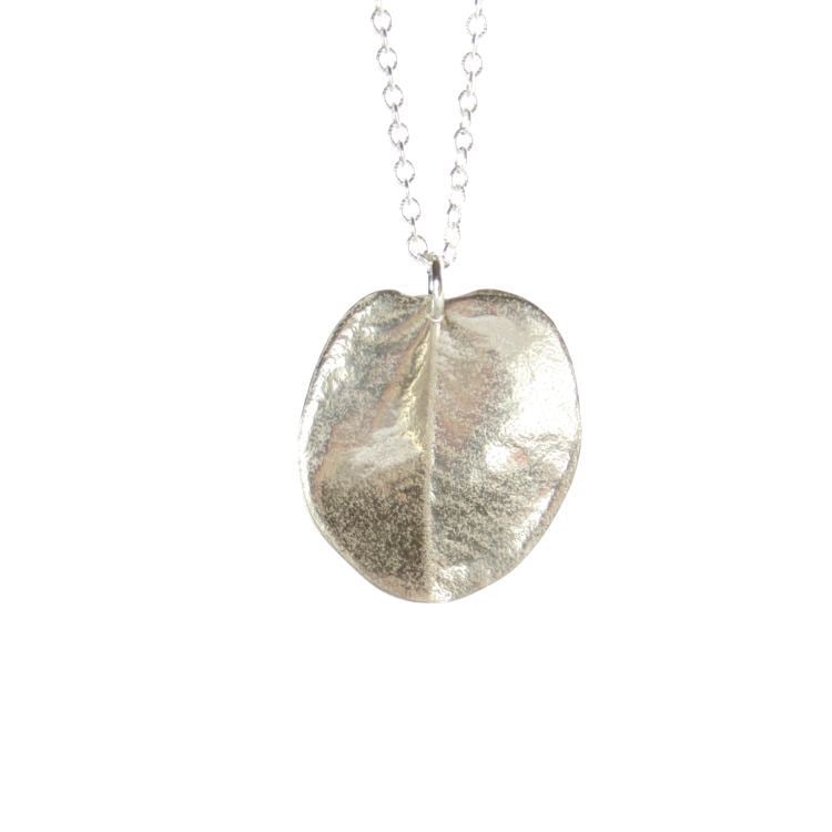 Image of Large ohi'a leaf necklace