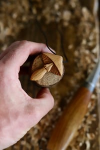 Image 3 of Mushroom  Pendant Necklace 