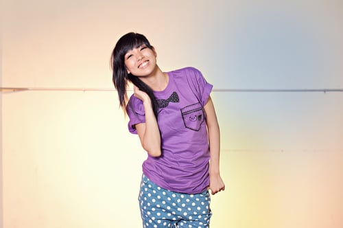 Image of "Bowtie x Pocket" Unisex Tee (Ultraviolet)