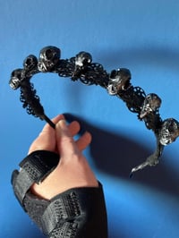 Image 2 of Tiny Skull Headbands 