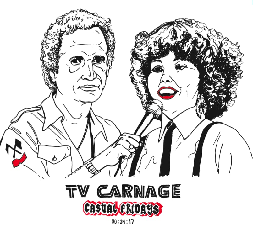 Image of (LIMITED EDITION) TV CARNAGE "SO THIS IS PUNK DANCING?" 