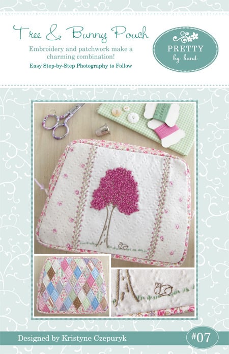 Image of PDF VERSION - Tree & Bunny Pouch Pattern