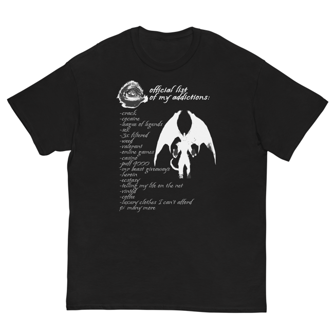ADDICTIONS TEE