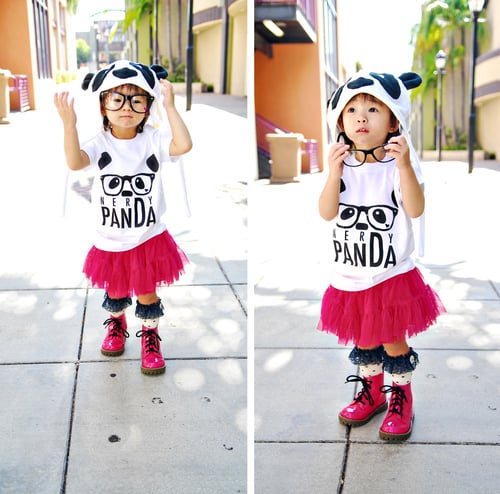 Image of "NerDy PanDa" Kid's Tee