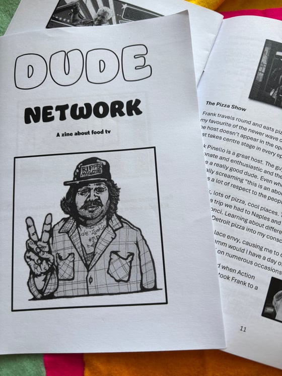 Image of Dude Network zine