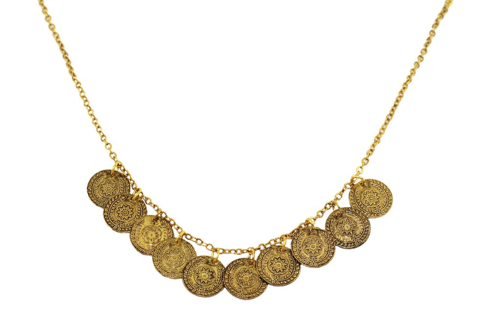 Download Vintage Coin Necklace / HARDCOUTURE