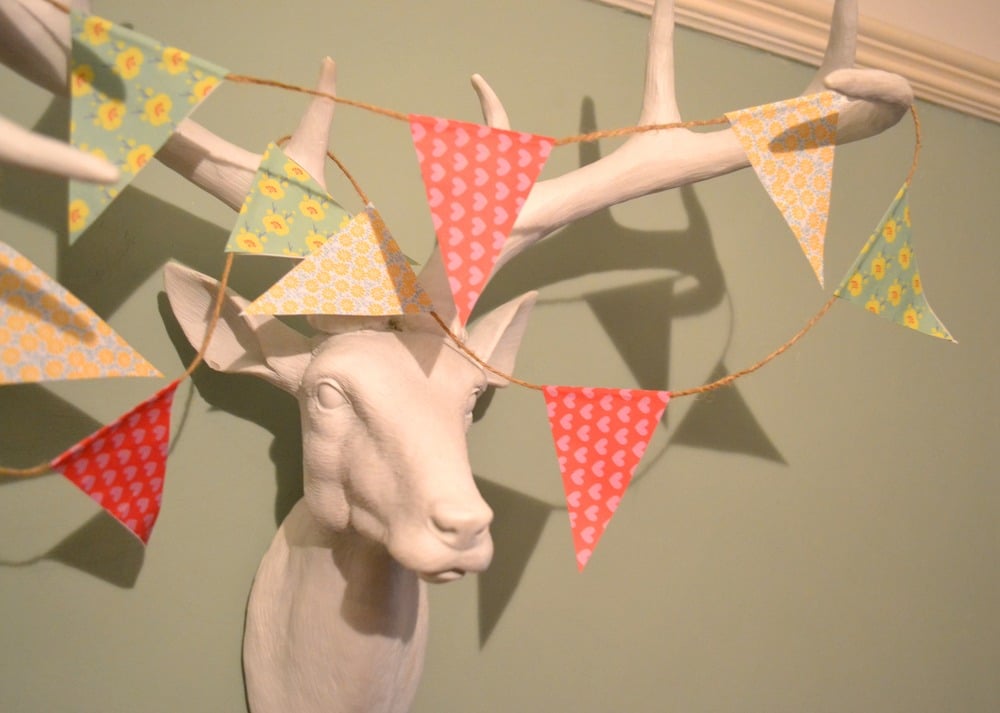 Image of Mini Paper Bunting - Floral